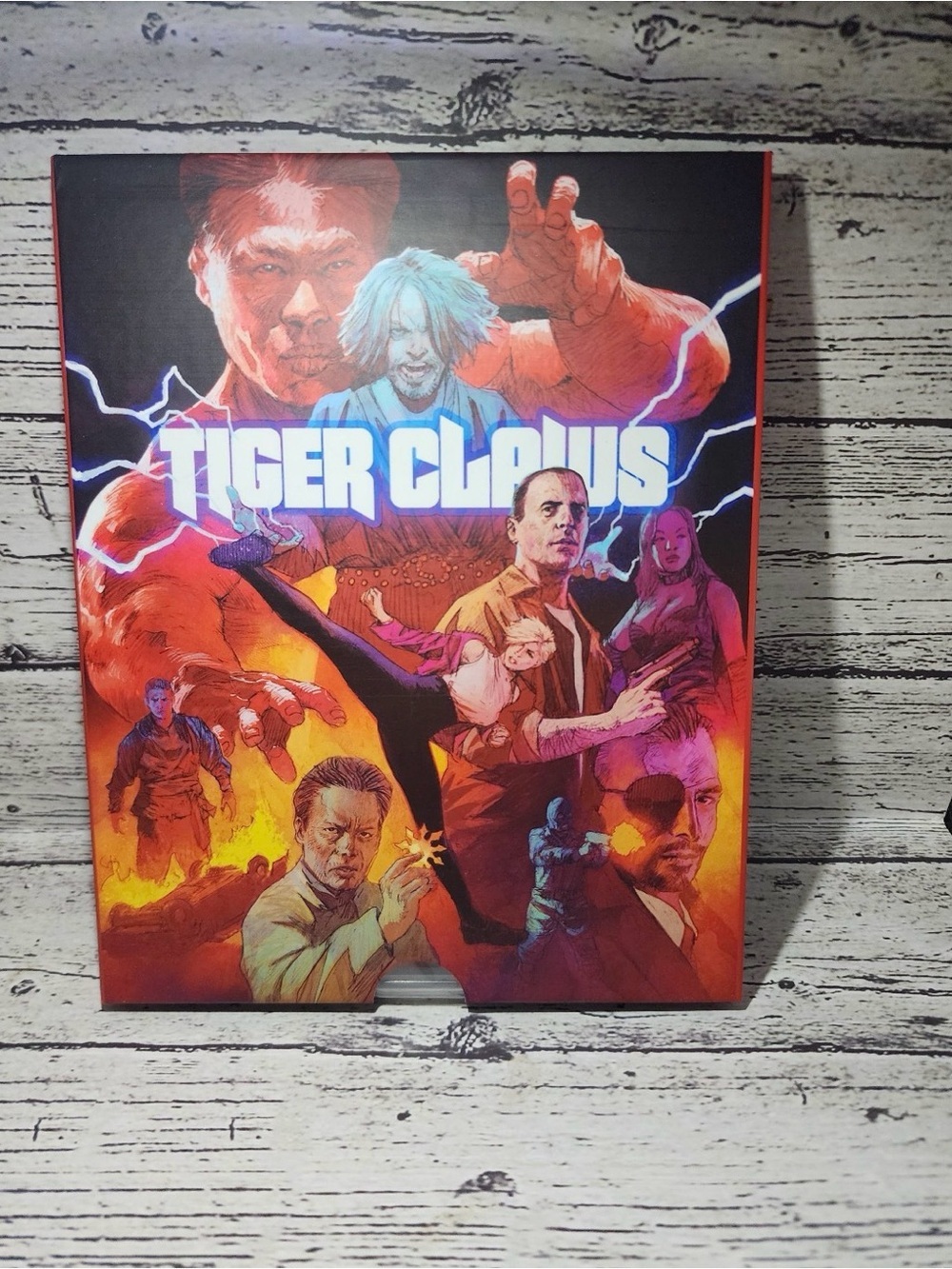 TIGER CLAWS Trilogy 1-3 Bluray Vinegar Syndrome Archive VSA OOP Rothrock Bolo